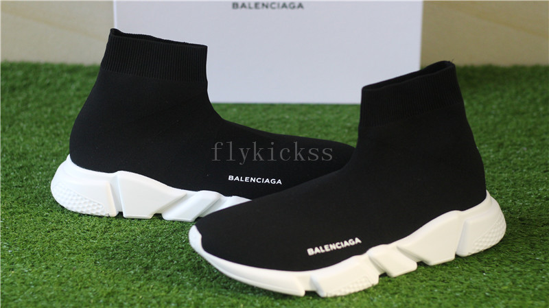 Balenciaga Speed Trainer Sock Race Runners Black